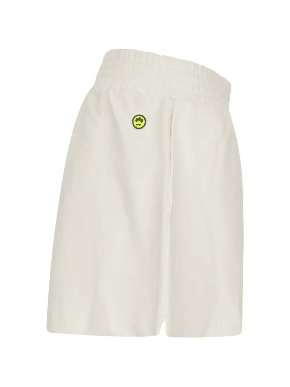 BARROW Shorts met logoprint Wit