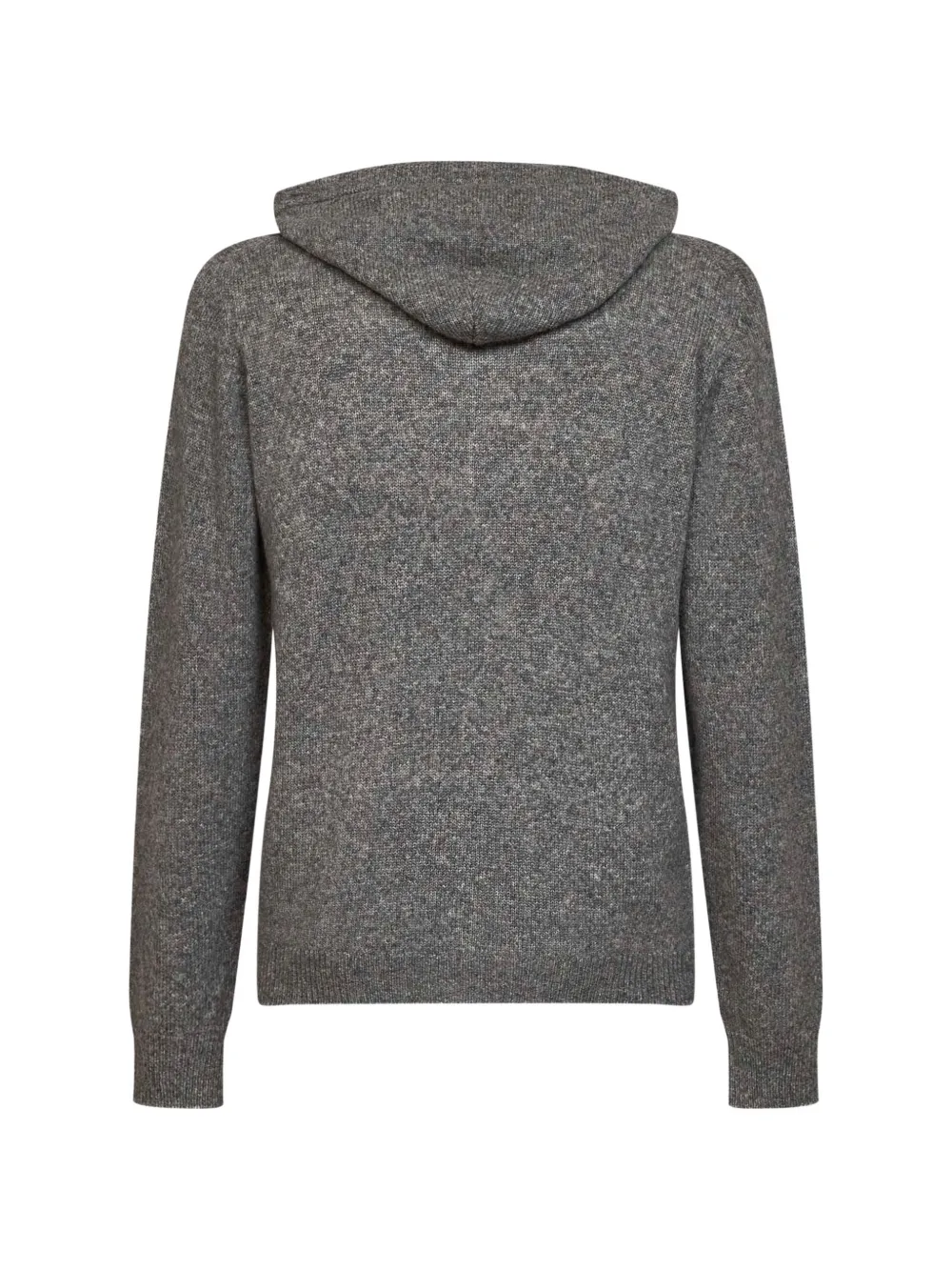 Roberto Collina Gebreide hoodie Grijs