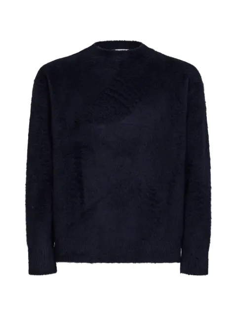 Roberto Collina brushed-knit crew-neck sweater