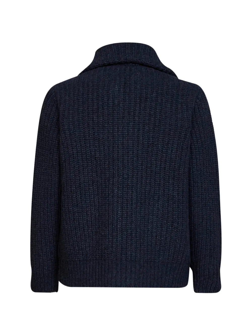 Roberto Collina Grofgebreid vest Blauw