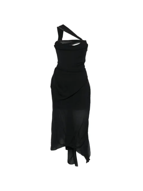 Vivienne Westwood Pre-Owned 2010s draped one-shoulder dress