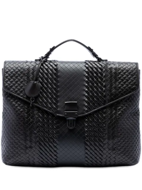 Bottega Veneta Pre-Owned 2012-2026 Nappa Intrecciato Briefcase business bag