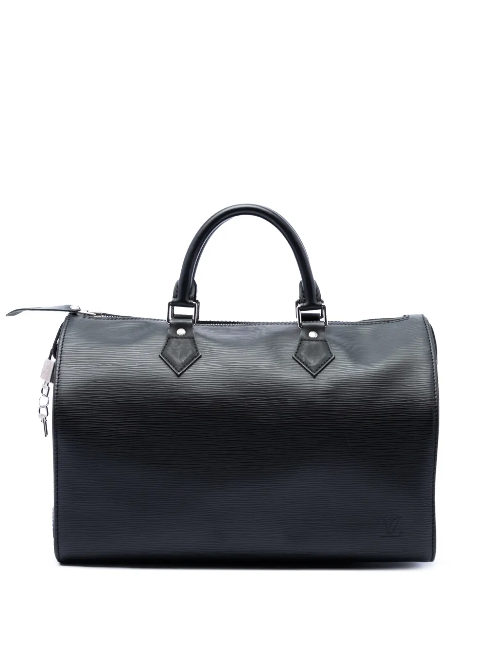 Louis Vuitton Pre-Owned sac Boston Speedy 35 en cuir Épi (2006) - Noir