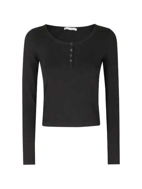 Low Classic Henley long-sleeve T-shirt