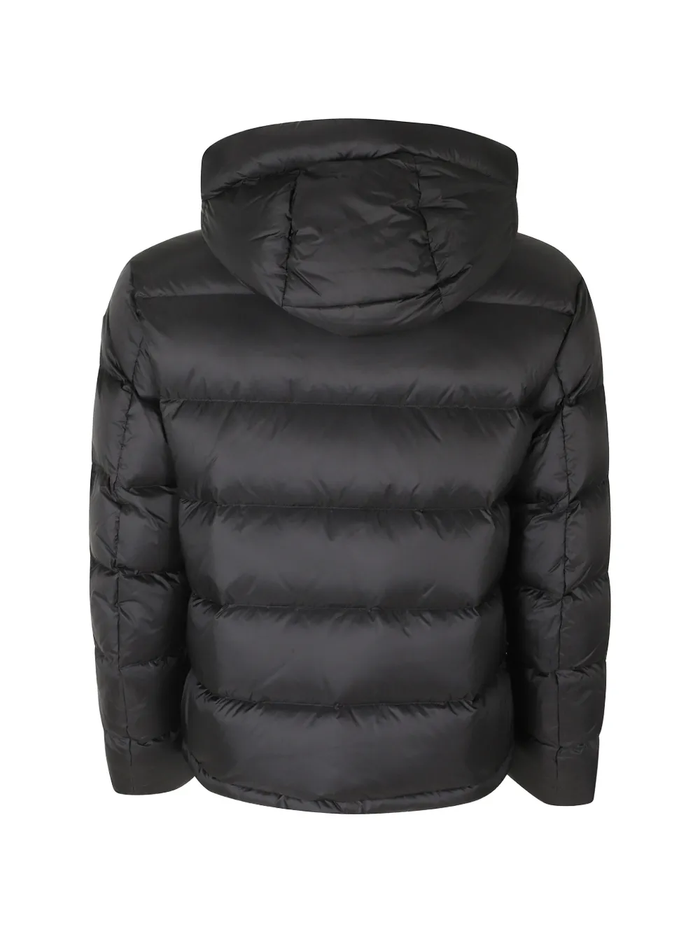 Blauer Clipper hooded padded jacket Zwart