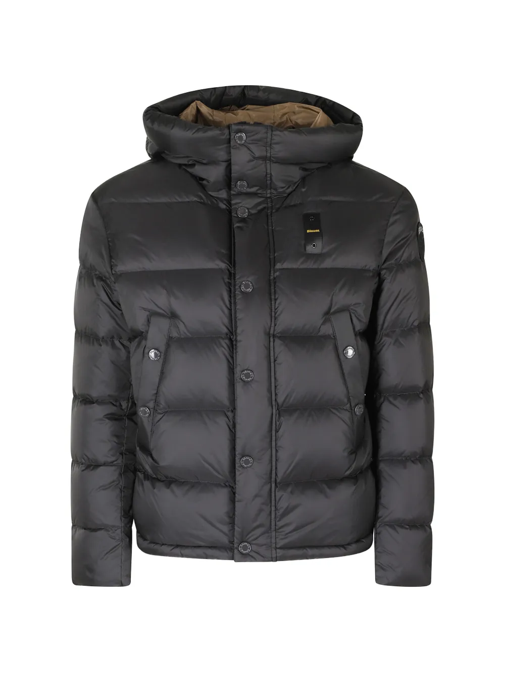 Blauer Clipper hooded padded jacket | Black | Image 1