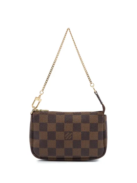 Louis Vuitton Pre-Owned 2011 Damier Ebene Mini Pochette Accessoires handbag