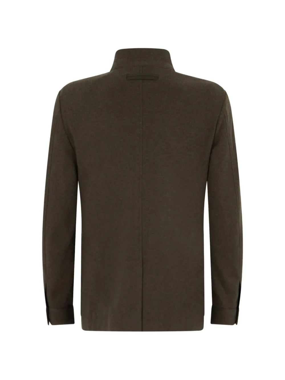 Zegna Jack met hoge hals Groen