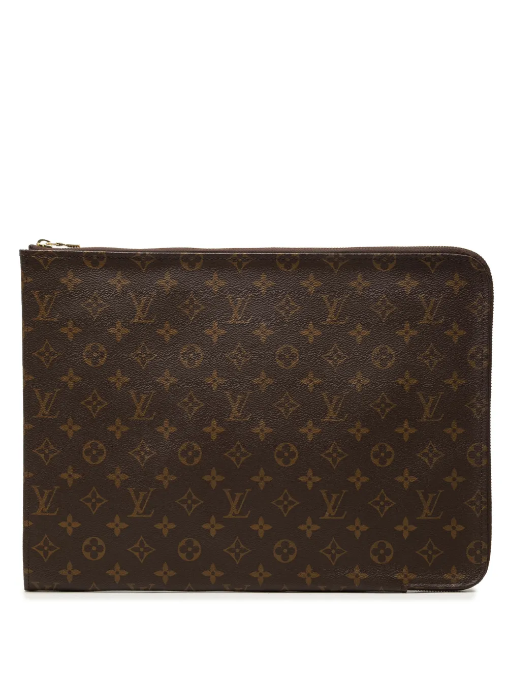 Louis Vuitton Pre-Owned 2000 Monogram Poche Documents Portfolio business bag - Marrone
