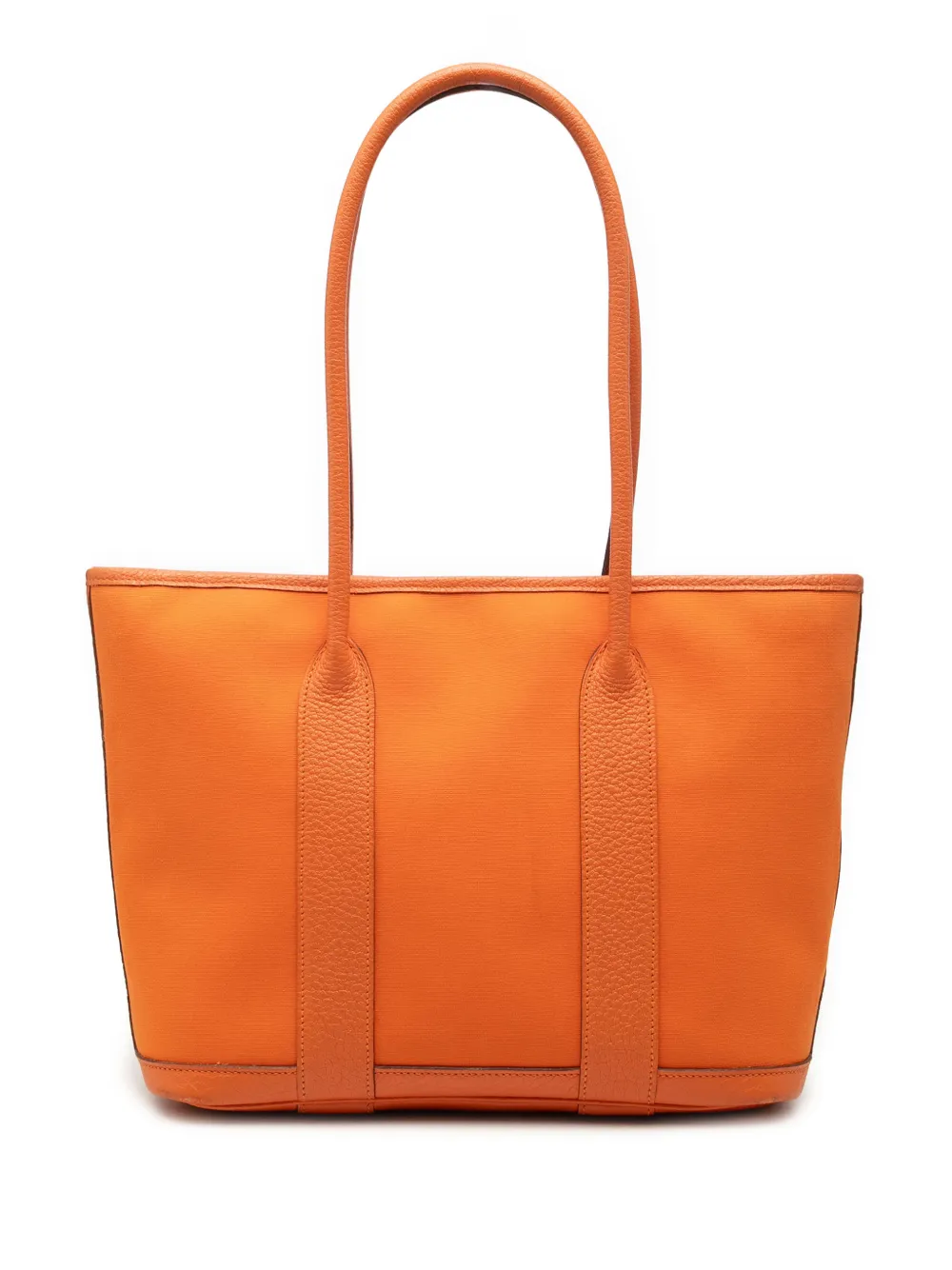 Hermès Pre-Owned 2009 Toile and Negonda Garden Party 30 tote bag - Orange