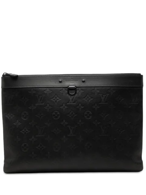 Louis Vuitton Pre-Owned 2019 Monogram Shadow Discovery Pochette clutch bag
