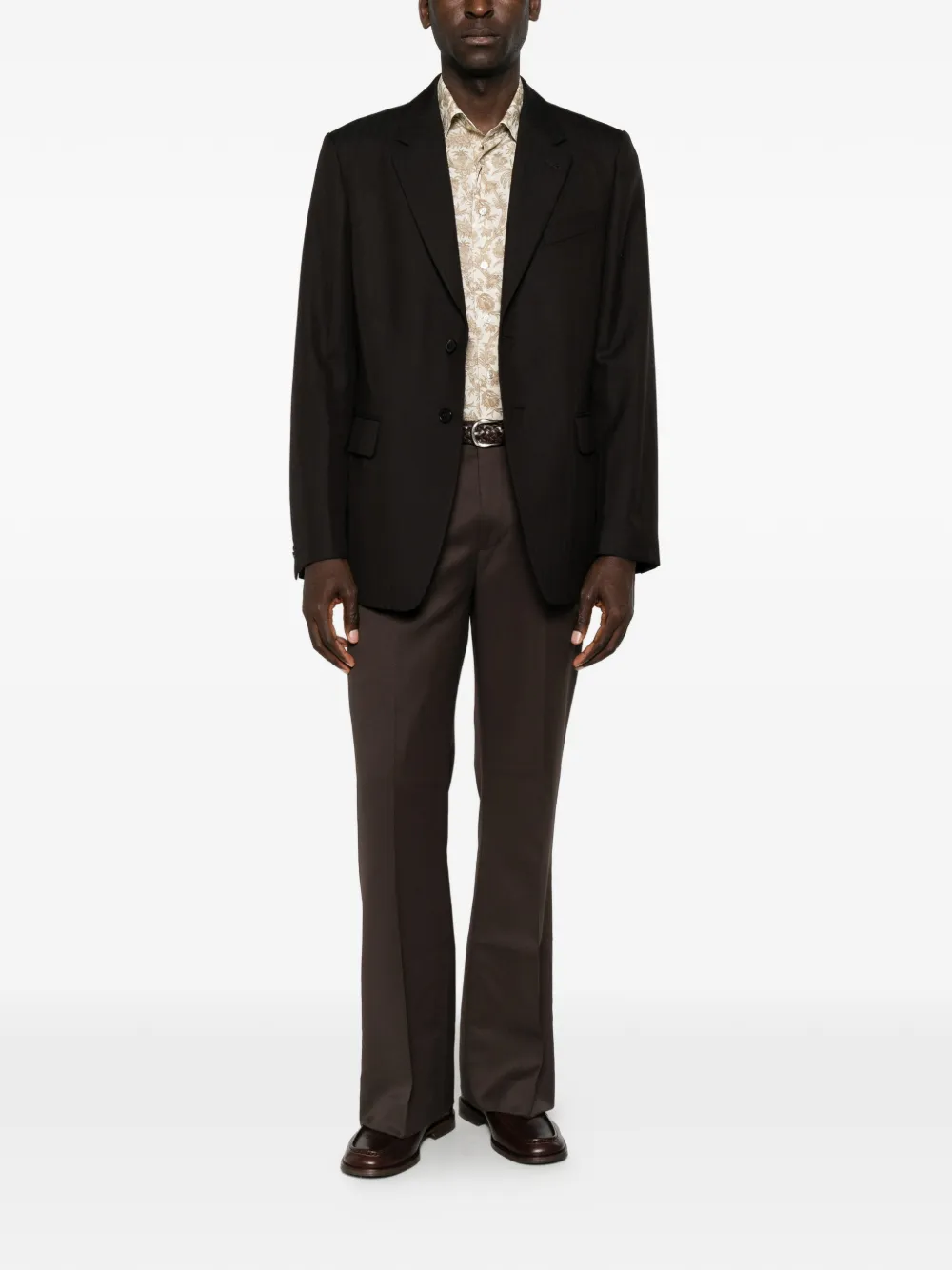 ETRO Overhemd met bloemenprint Beige