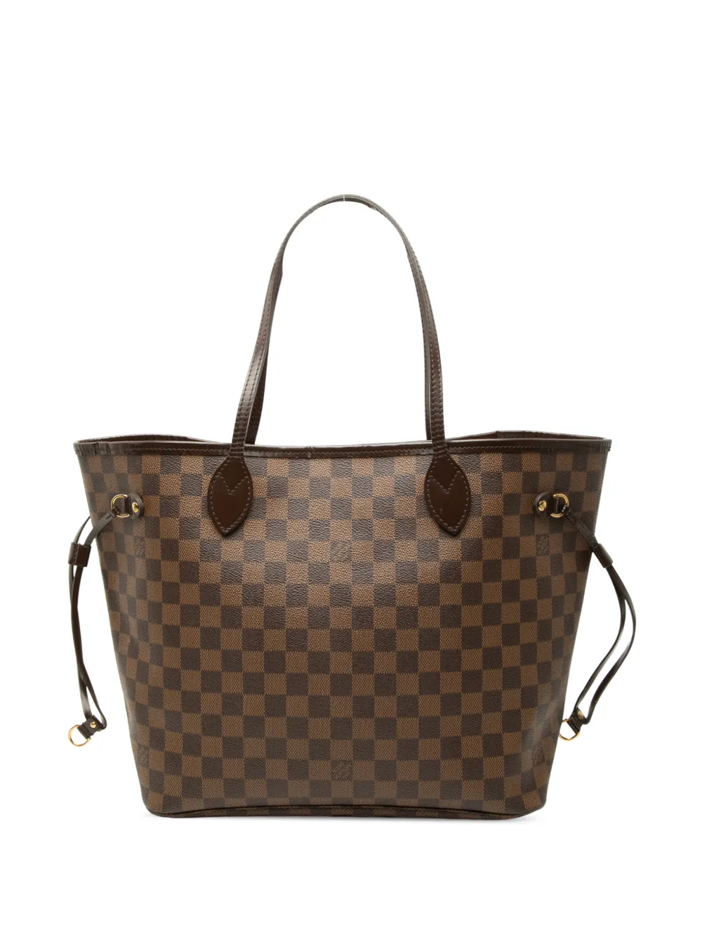 Louis Vuitton Pre-Owned 2007-2026 Damier Ebene Neverfull MM Tote Bag - Braun
