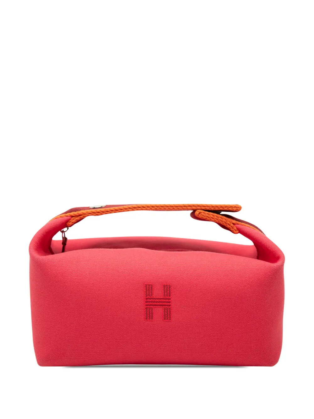 Hermès Pre-Owned 2010-2026 kleine Toile Bride A Brac Kosmetiktasche - Rosa