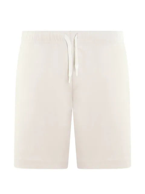 Valenza drawstring-waist cotton track shorts