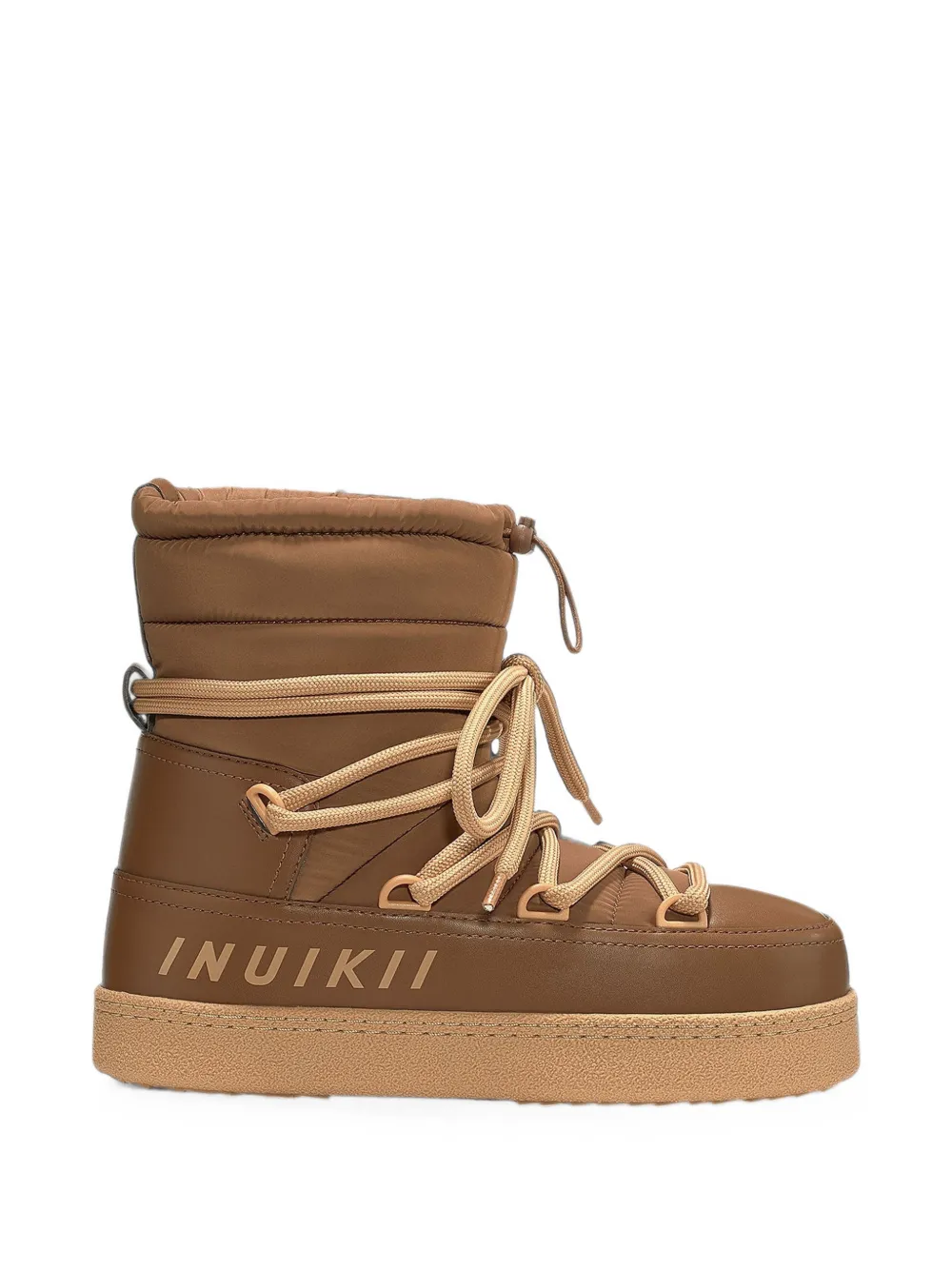 Inuikii Mountain logo-print snow boots - Marron Inuikii Mountain logo-print snow boots - Marron