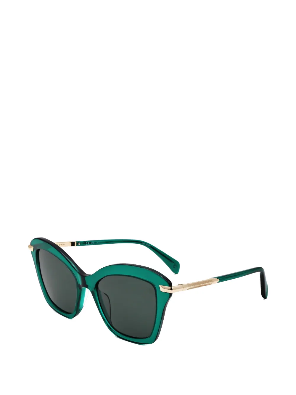 RAG & BONE EYEWEAR Zonnebril met cat-eye montuur Goud