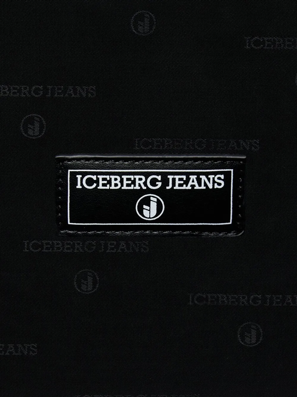 Iceberg Rugzak met teddy-print en logo-print Zwart