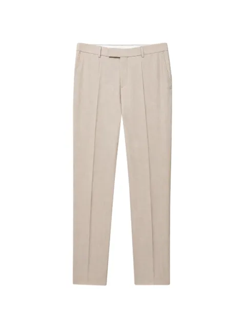BOSS Genius pressed-crease tailored trousers