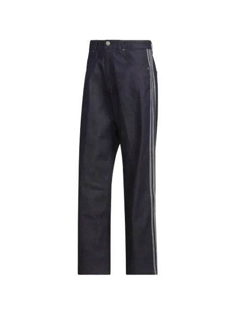 adidas Firebird side-stripe jeans