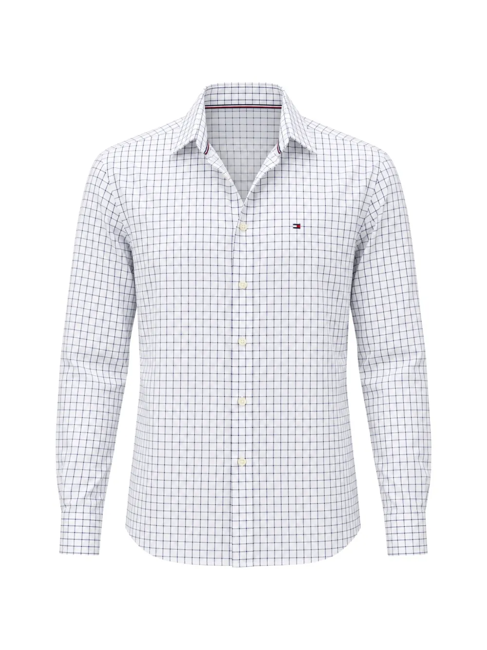 Tommy Hilfiger windowpane-check shirt
