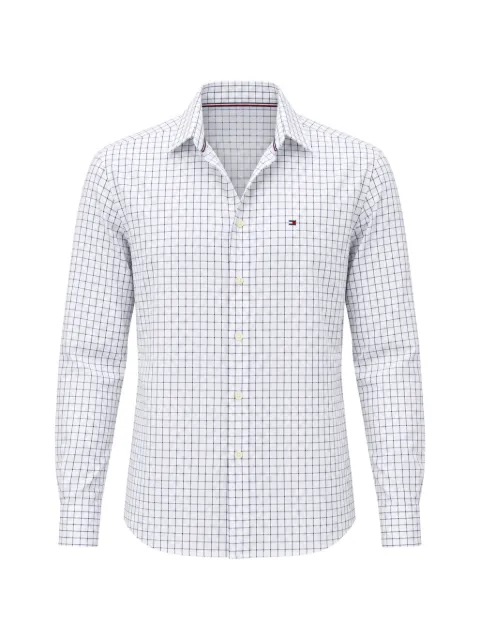 Tommy Hilfiger windowpane-check shirt