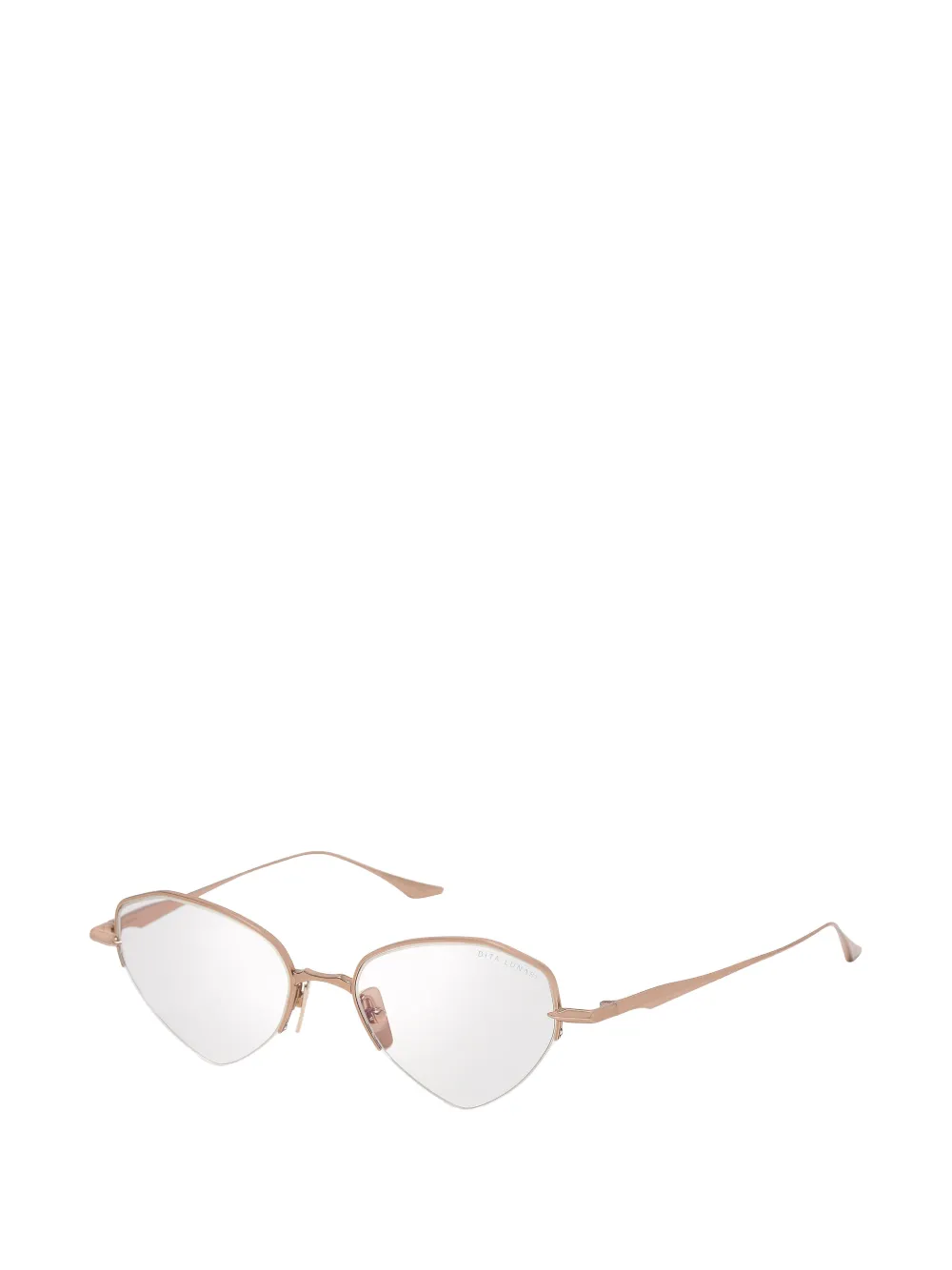 Dita Eyewear Lunari geometric-frame glasses - Rosa
