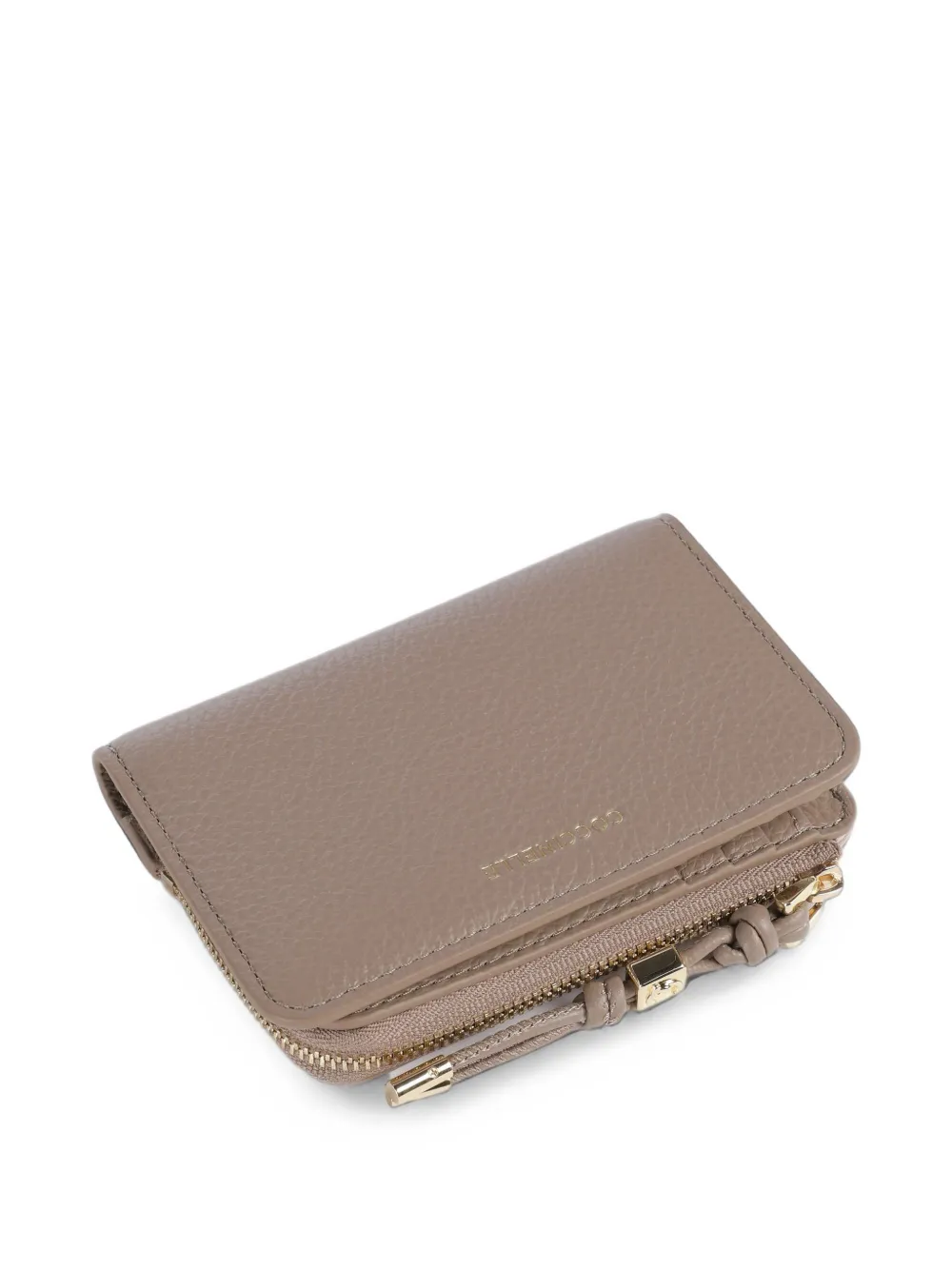 Coccinelle Bewerkte portemonnee Beige