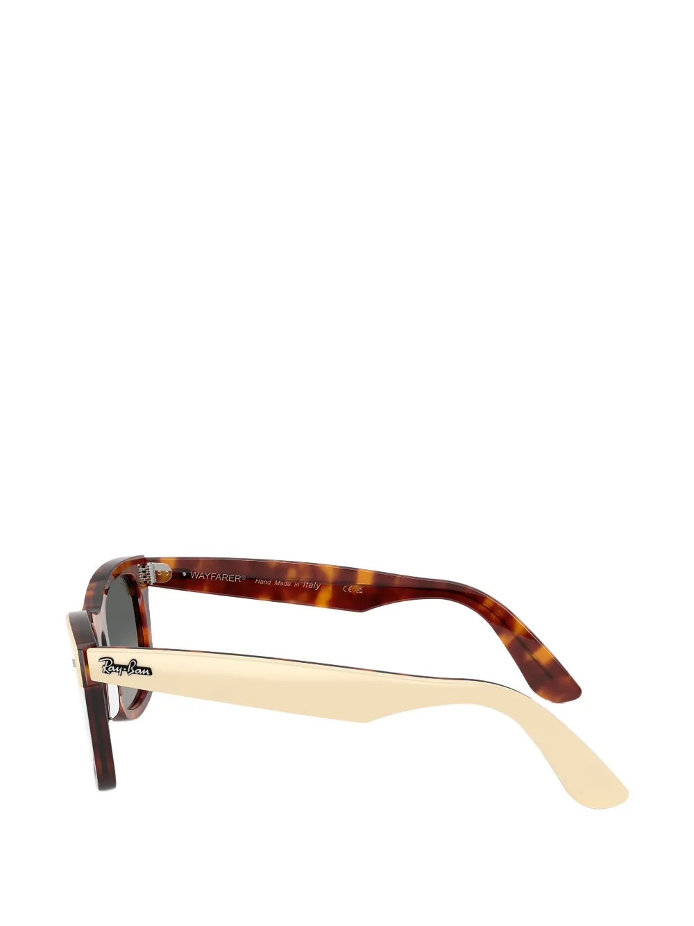 Ray-Ban Zonnebril met wayfer montuur Bruin