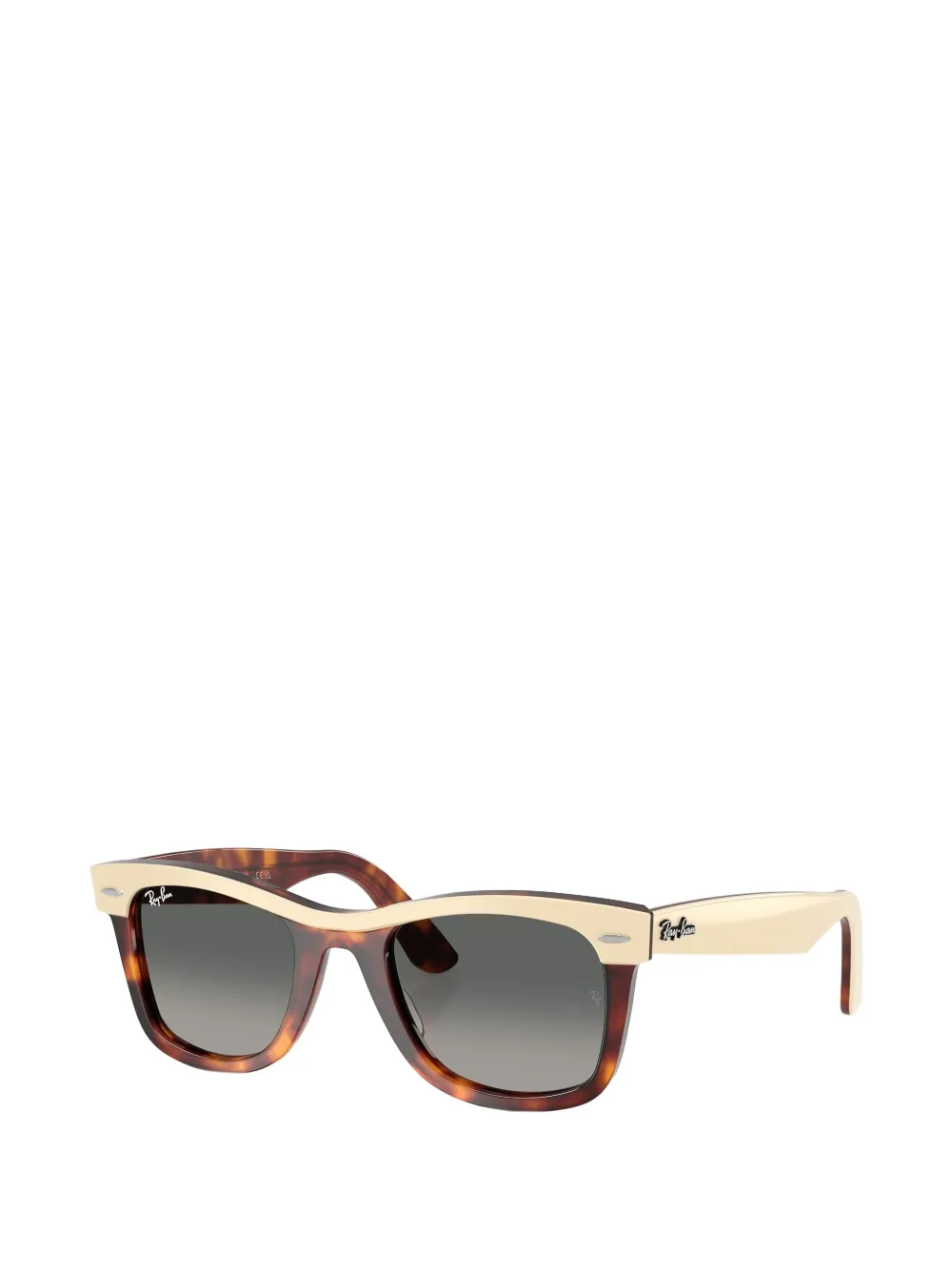 Ray-Ban Zonnebril met wayfer montuur Bruin