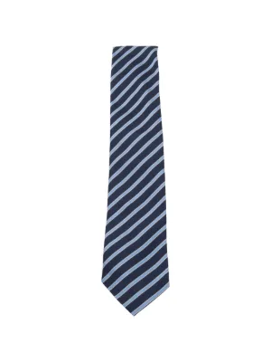 Kiton ストライプ ネクタイ | ブルー | FARFETCH JP