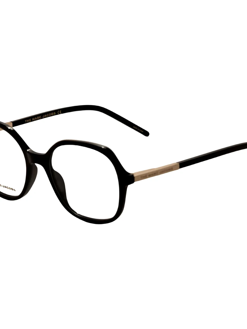 Marc Jacobs Eyewear Bril met geometrisch montuur Zwart