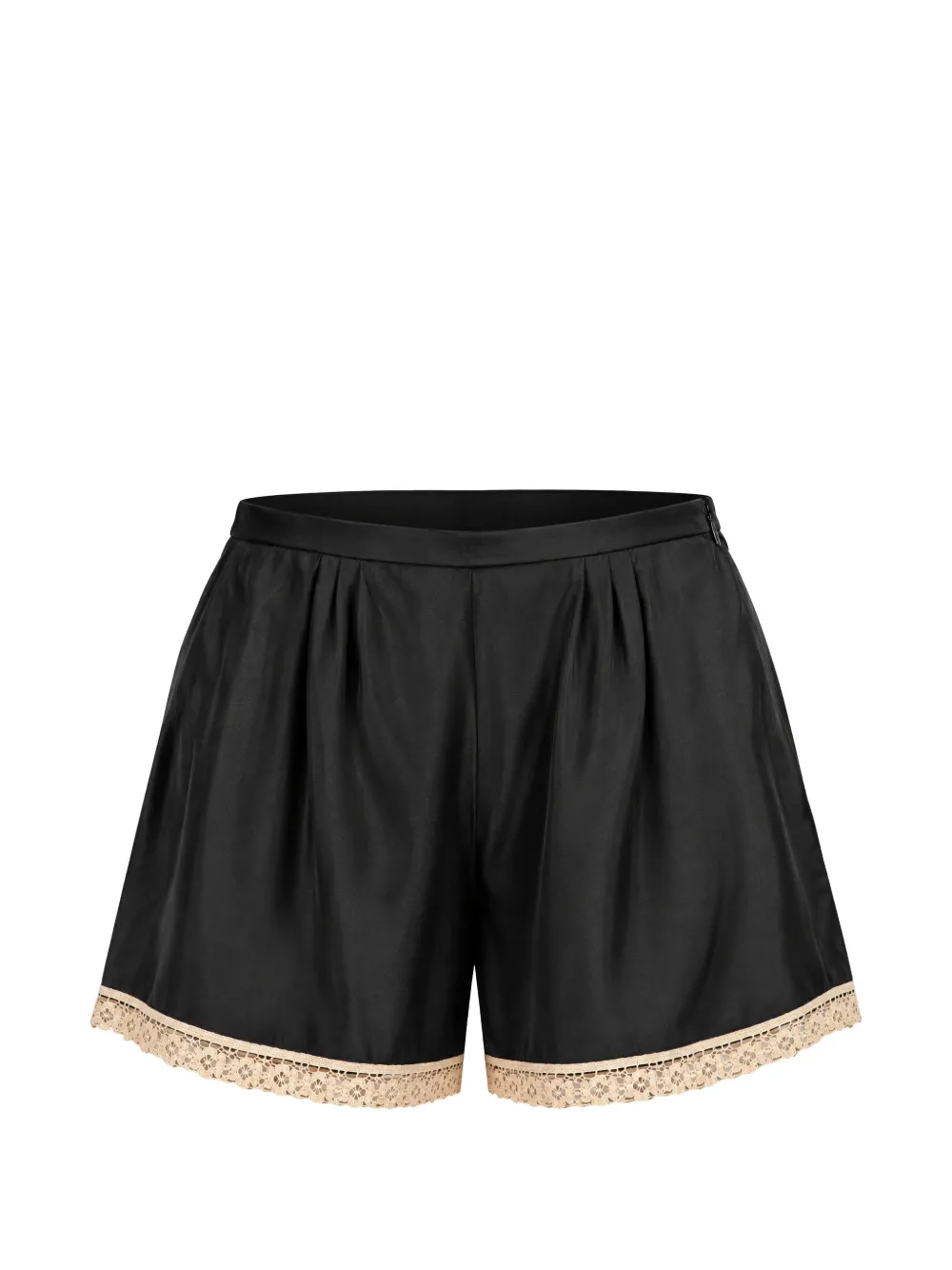Forte Forte lace-trim pleated shorts