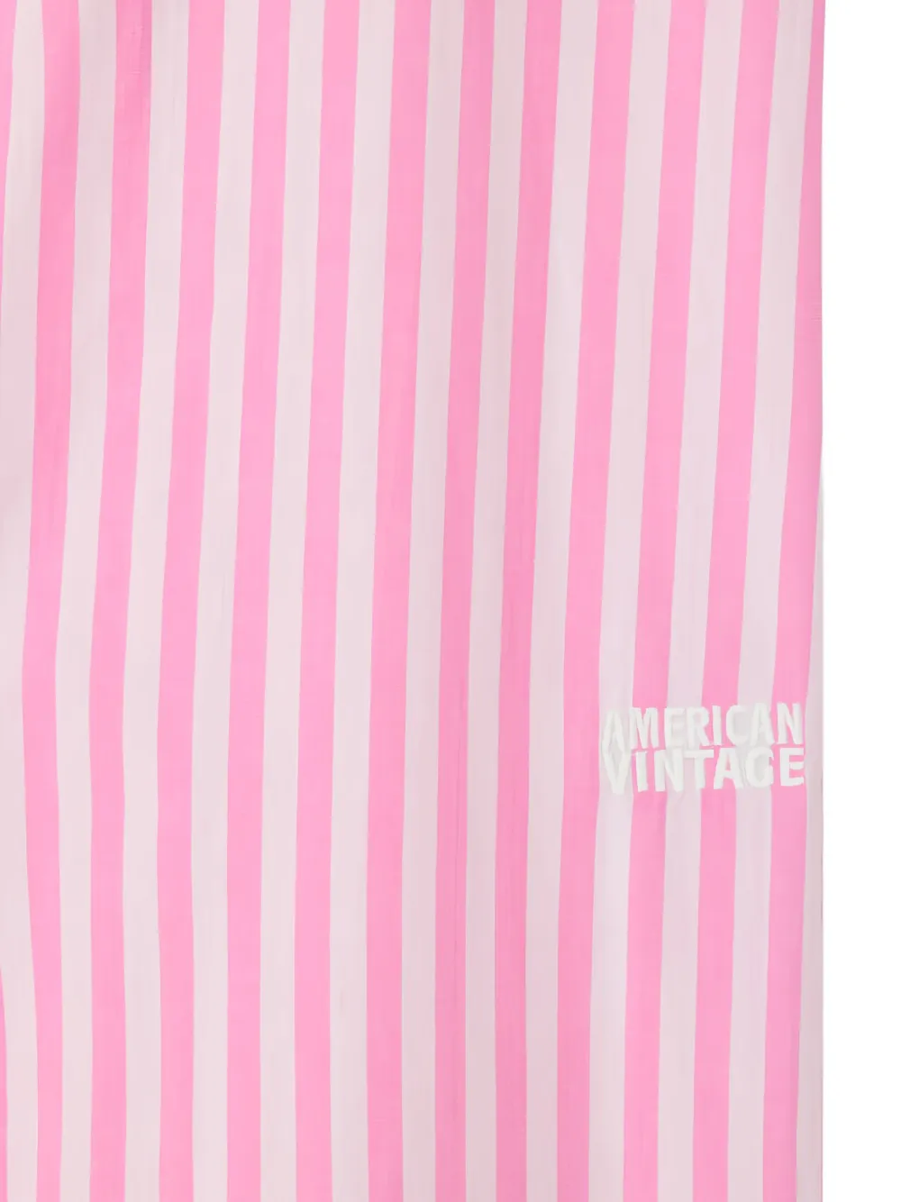 American Vintage Jumpsuit met verticale streep Roze