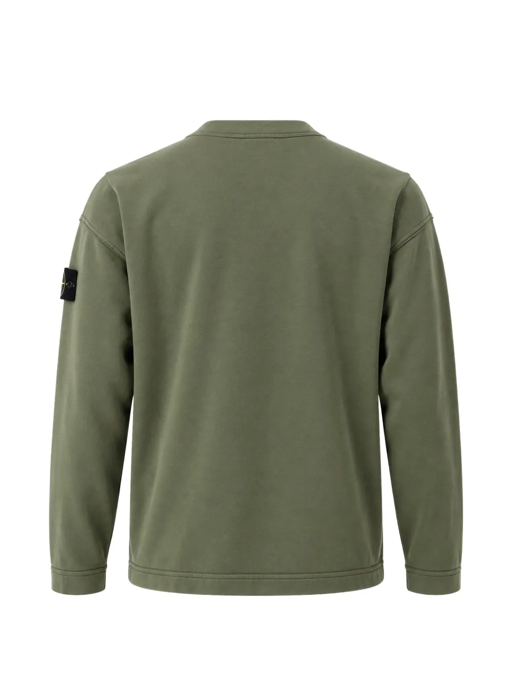 Stone Island Vest met logopatch Groen