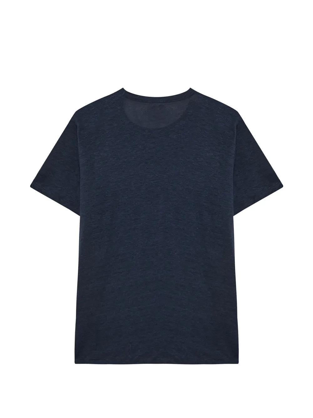 MC2 Saint Barth Ecstasea linnen T-shirt met pin-up print Blauw
