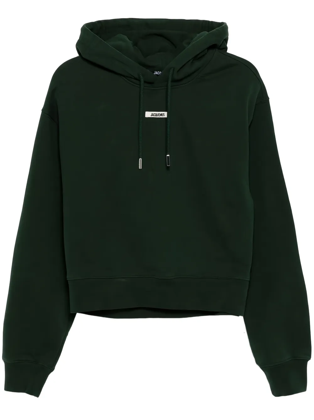 Jacquemus Hoodie met logopatch Groen