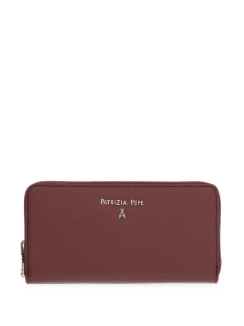 Patrizia Pepe logo-plaque zip-around wallet