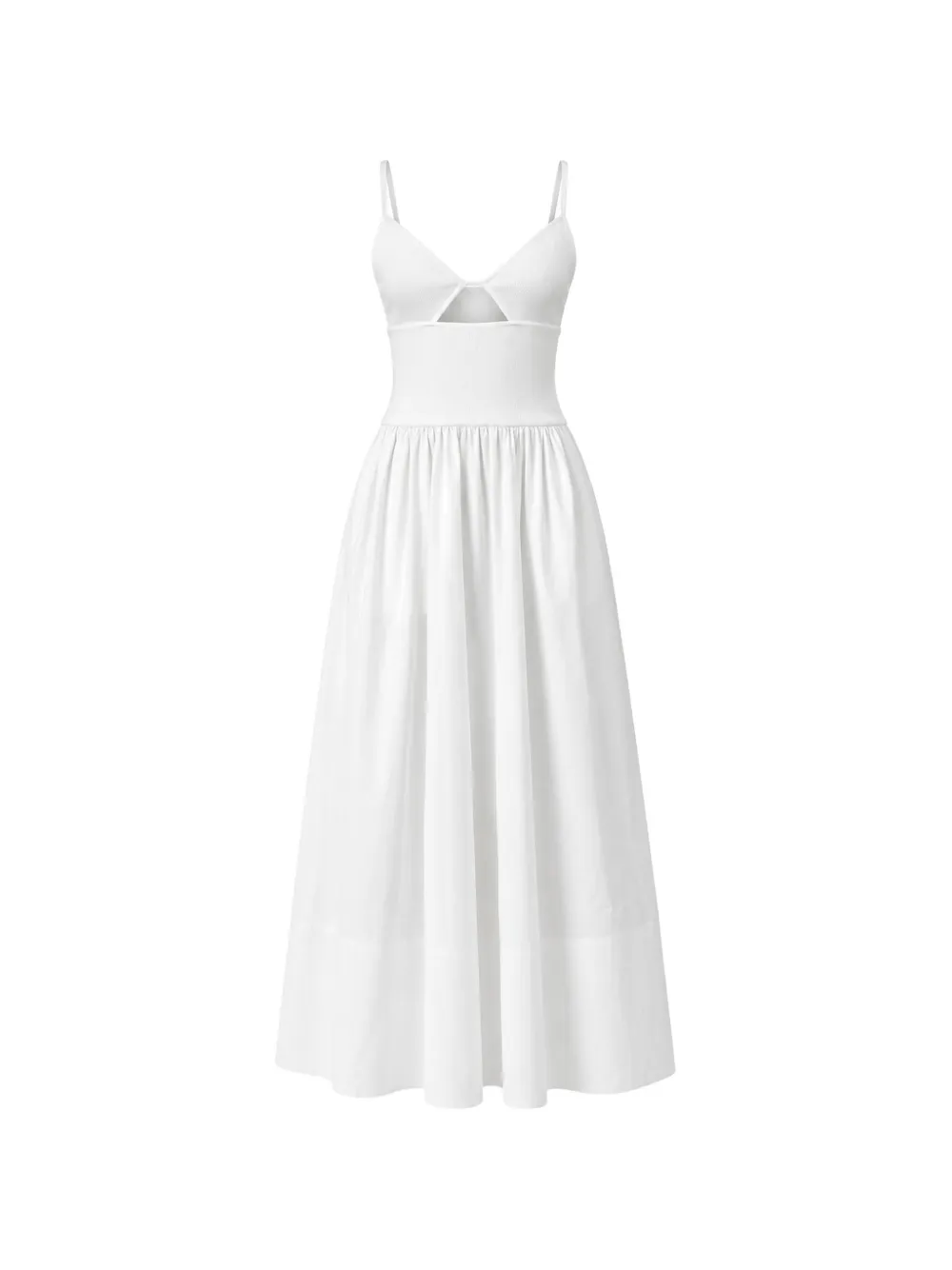 St. Agni cut-out-detail sleeveless maxi dress