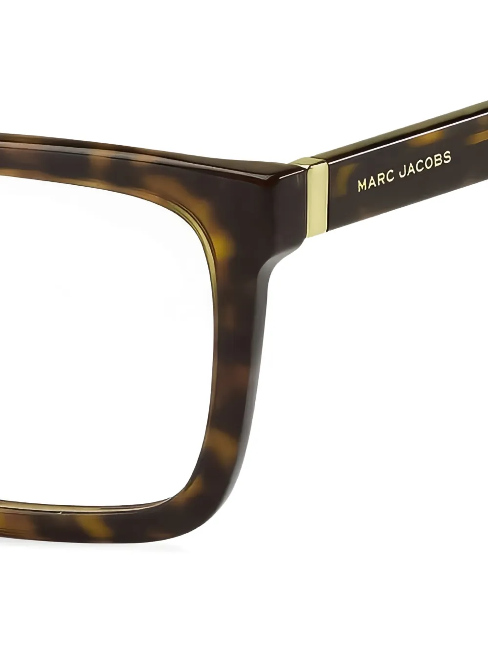 Marc Jacobs Eyewear Bril met vierkant montuur Bruin
