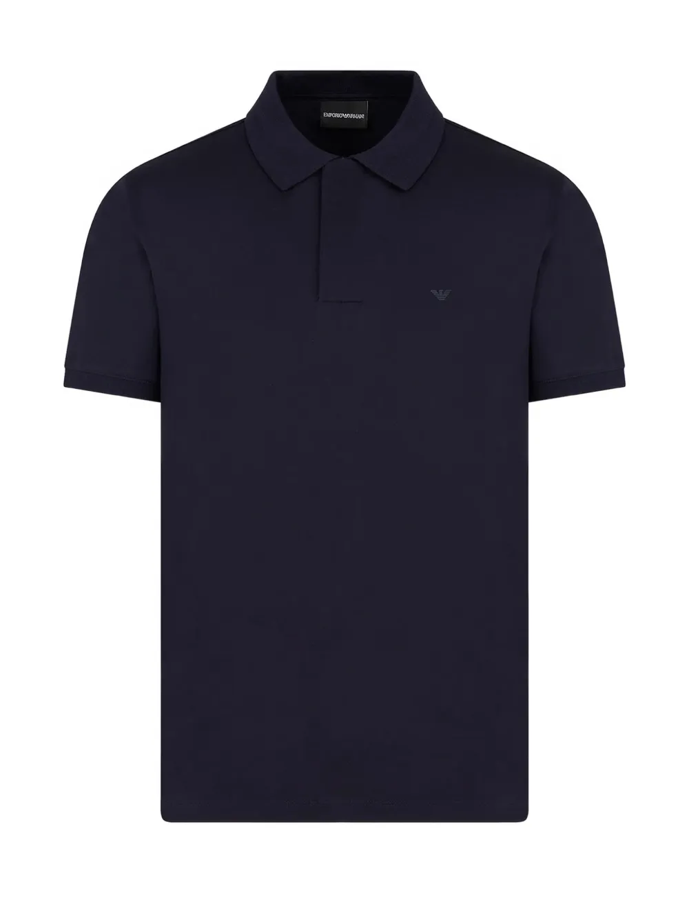 Emporio Armani Poloshirt met geborduurd logo Blauw