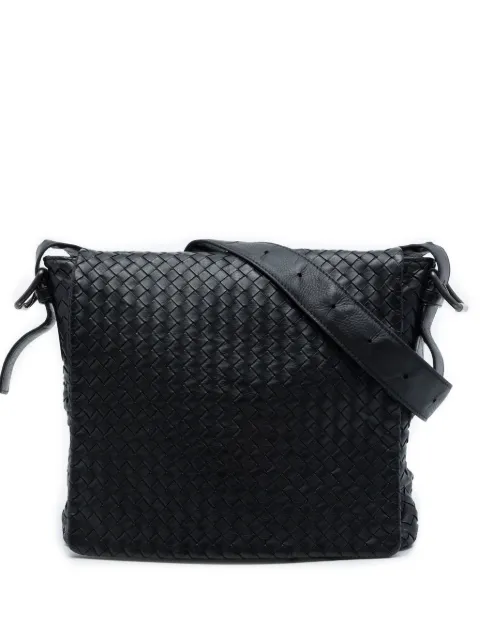 Bottega Veneta Pre-Owned bandolera Messenger Bag de piel de napa con diseño Intrecciato 2012-2026
