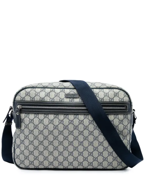 Gucci Pre-Owned bolsa crossbody de lona GG Supreme 2016-2026