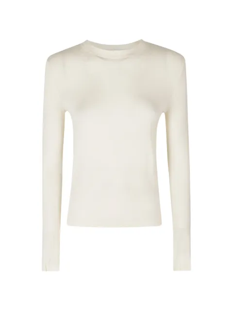 Low Classic long-sleeve wool T-shirt