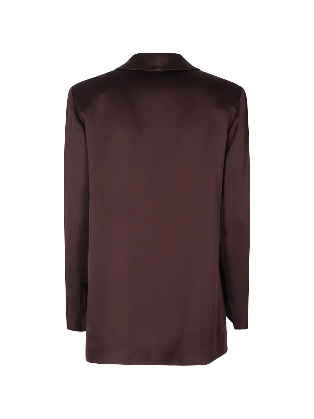 Antonelli satin-finish shawl-lapel blazer Rood