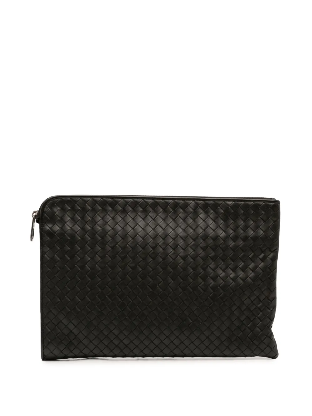 Bottega Veneta Pre-Owned 2012-2026 Nappa Intrecciato clutch bag - Black