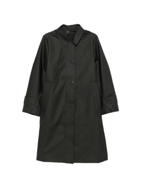Rains Nara hooded belted coat