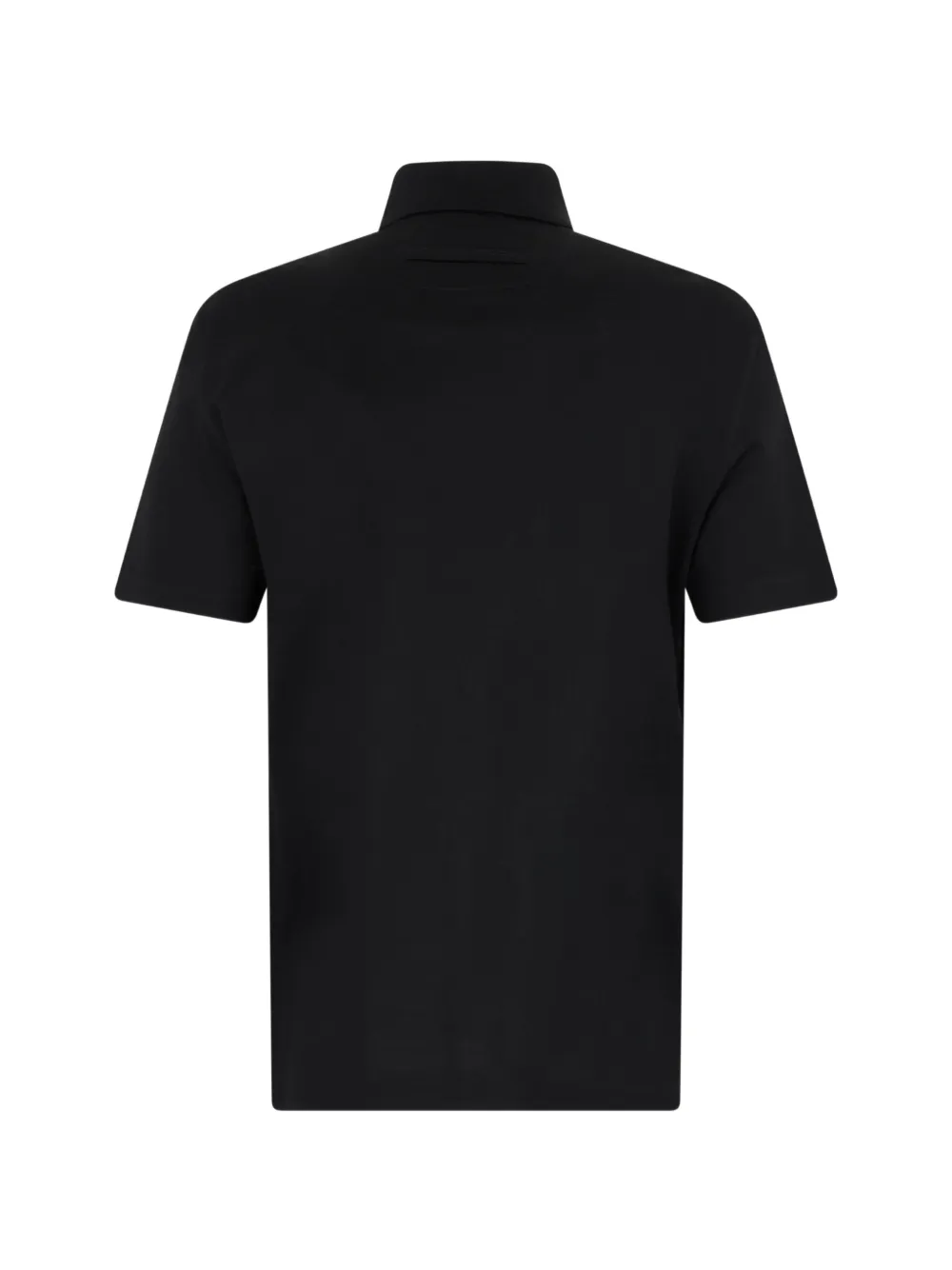 Zegna Poloshirt met korte mouwen Zwart