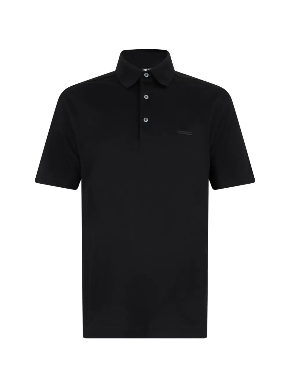 Zegna short-sleeved polo shirt