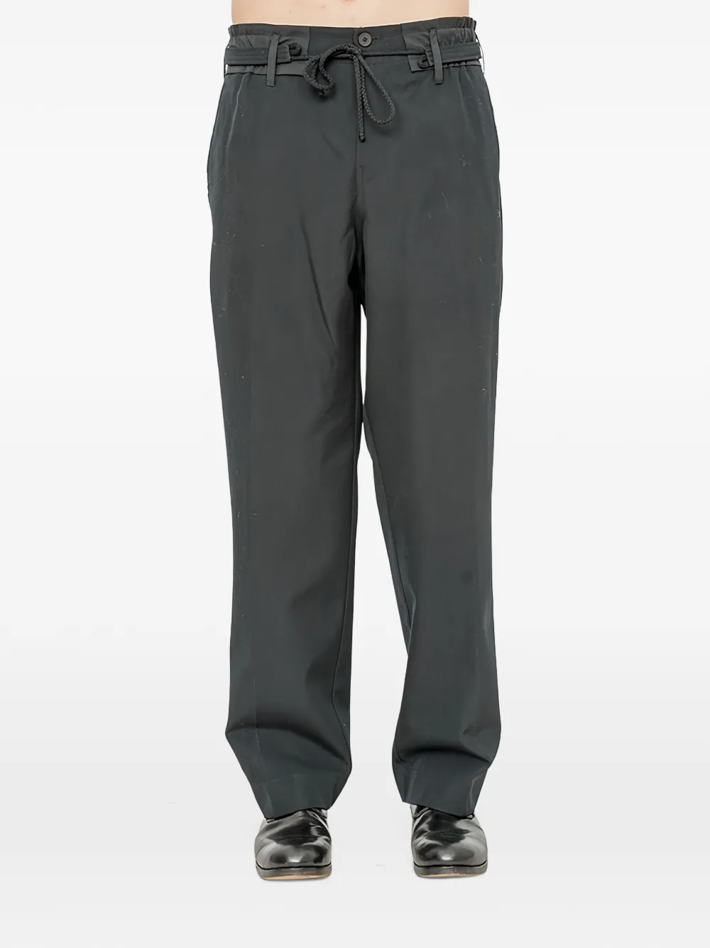 Craig Green utility wool straight-leg trousers Zwart